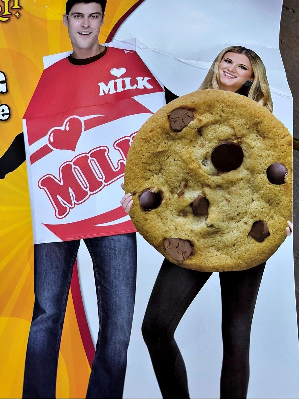 Spirit Halloween Milk and Cookie Couples Costume Halloween Costume